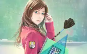 аниме, рисунок, учитель