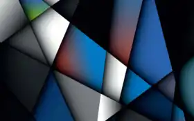 абстрактный, синий, типичный