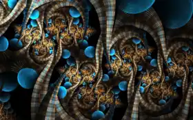 цифровое, кружево, шаблон