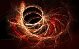 иллюстрация, абстрактная, фрактальная