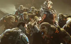 war, gear, плакат