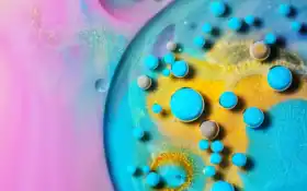 краска, пузырь, красочные