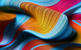 абстрактный, волна, а