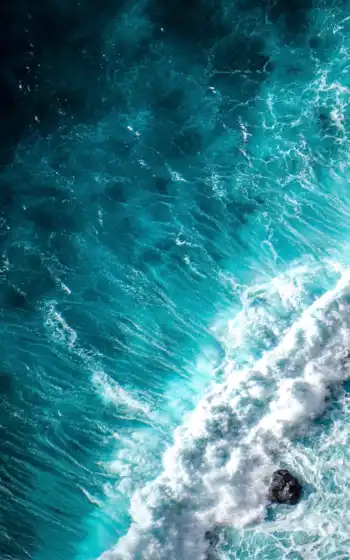 вода, океан, синяя, галактика, просто