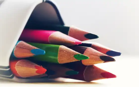 карандаш, многоцветный