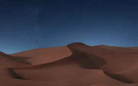пустыня, ночь, природа