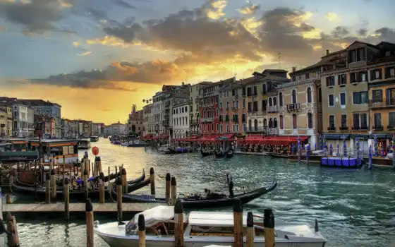 венеция, города, взгляд, 