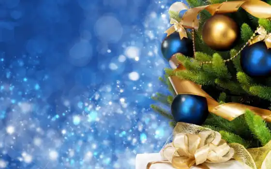 new, дар, мяч, елка, праздник, новый год, 