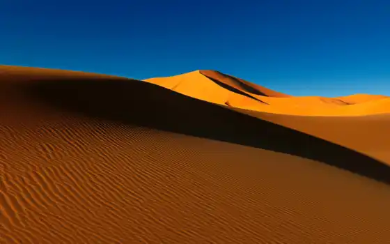 пустыня, пейзаж, широкий, песок, двойной, ультраширокий, любовь, черный