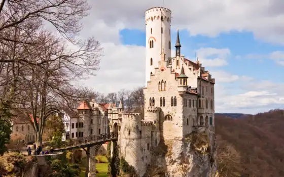 castle, lichtenstein, лихтенштайн, german, германия, ages, schloss, 