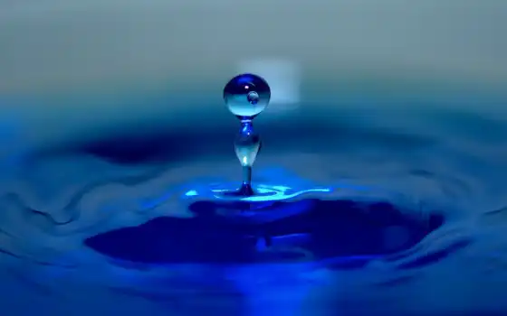 капель, вода, плесень, синий, цвет