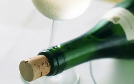 вино, бутылка, шампанское, glass