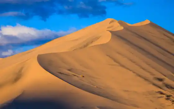 пустыня, песок, дюн, фон, крышка, зад