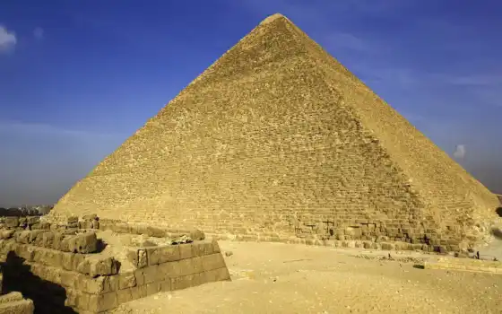 жиза, пирамиды, большие, египетские, настольные,