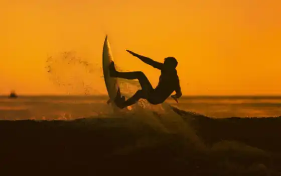 ocean, сёрфинг, мужчина, sportsmen, спортсменка, волна