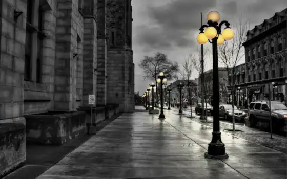 улица, лампа, ночь, фонари, свет, огни, 