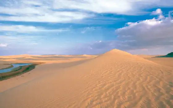 пустыня, песок, пой, екаб, назад, канун, дюн