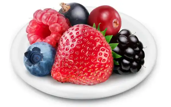 клубника, ягода, виноград, ежевика, смородина