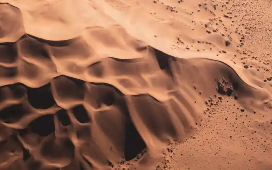 пустыня, народ, песок, сердце
