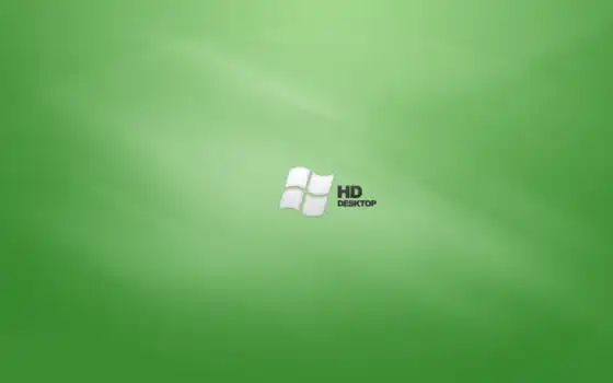 windows, logo, green