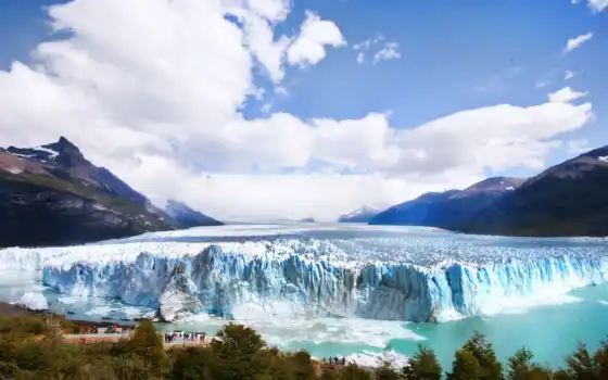 ледник, природа, гора, Аргентина, патагония, пейзаж, перито, морено