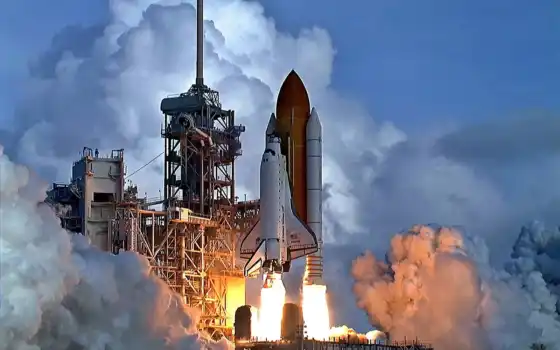 shuttle, космос, launch