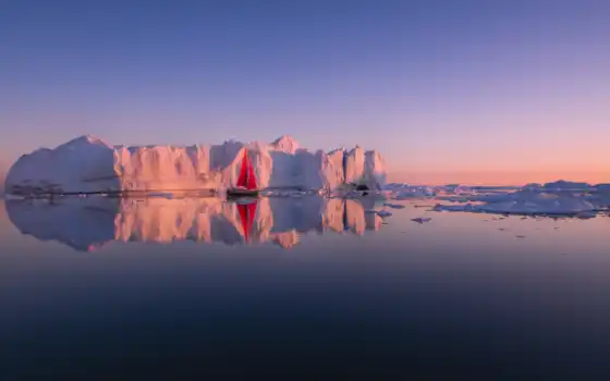 гренландия, россия, айсберг, парус, шарлет, бухта, спорт, море