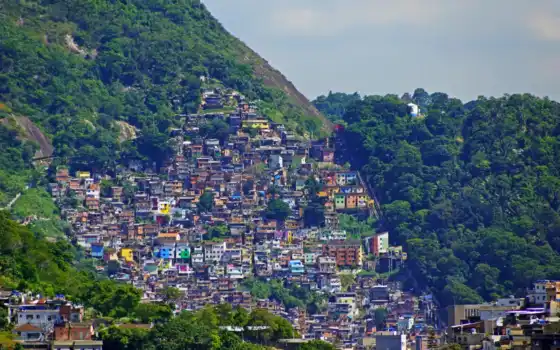 brazilian, house, гора, zhaneiryi, favela, рио, город