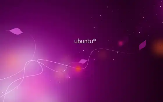 ubuntu, фиолетовый, linux,