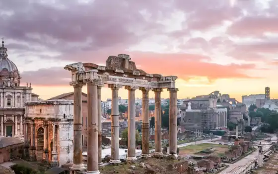 forum, roman, italy, рим