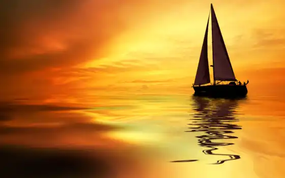 ,, небо, мореплавание, спокойствие, лодка, парус, парусная шлюпка, Дау, закат, судно,, яхта, восход солнца, парусник, парусная яхта,