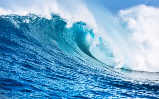 синий, океан, дивино, музыка, фото, волны, белый, большой, предложение, интернет
