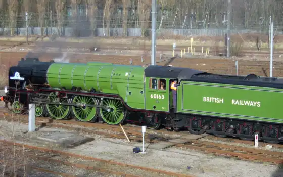 steam, железный, british, поезд, gear, торнадо