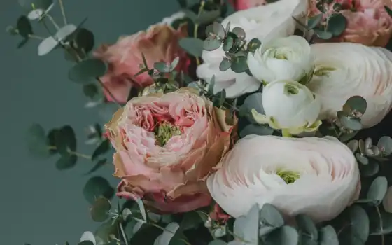 цветы, букет, композиция