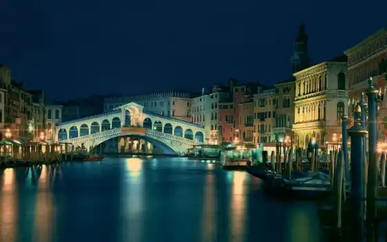 rialto, мост, venezia