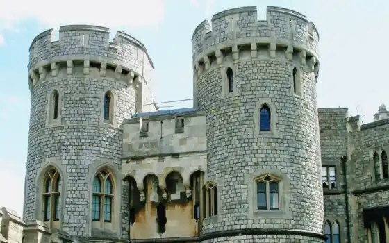 windsor, castle, entrance