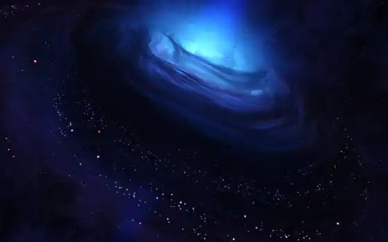 nebula, синяя