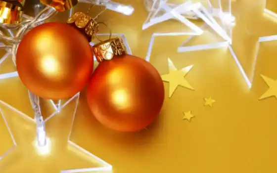 рождество, мяч, золото, новое, год, шары, настольные, виды,