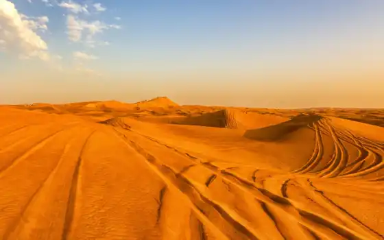 пейзаж, пустыня, песок