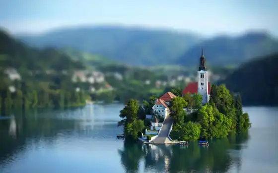 slovenia, озеро, bled