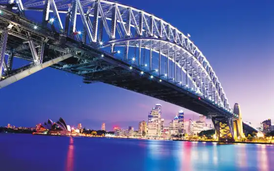 мост, мира, harbor, красивые, мостов, австралия, sydney, самые, мосты, 