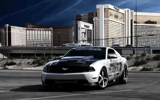 ford, mustang, auto,