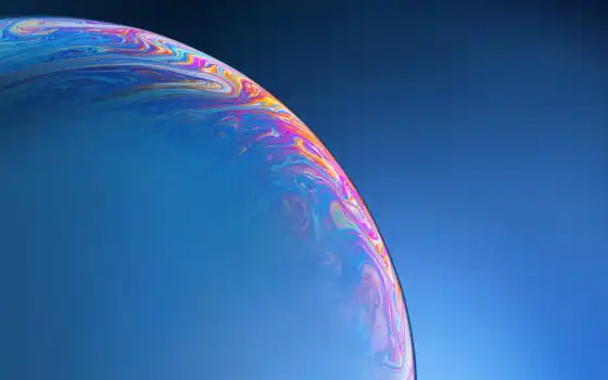 пузырь, синий
