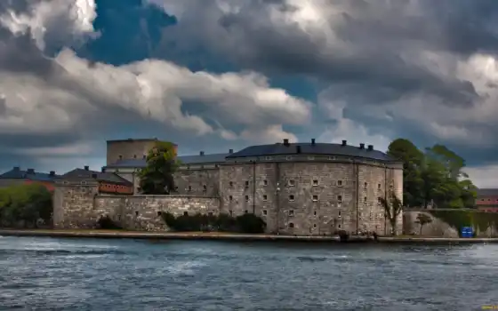 vaxholm, fortress