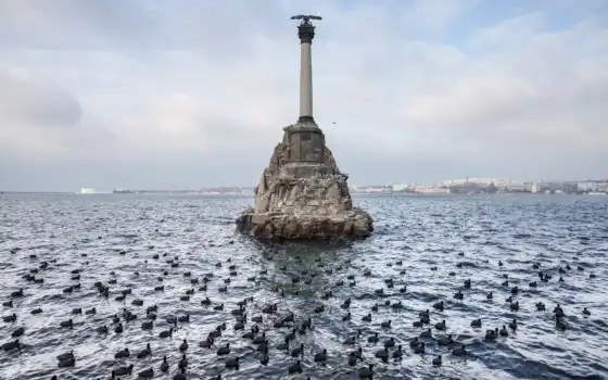sunken, корабль, памятник, севастополь