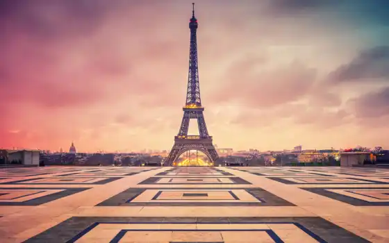 ,Франция, france, небо, город, париж, эйфелева башня, paris,