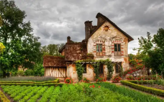 house, огород, hameau, lodge, дешевые, сада, высокого, качества, природа, 