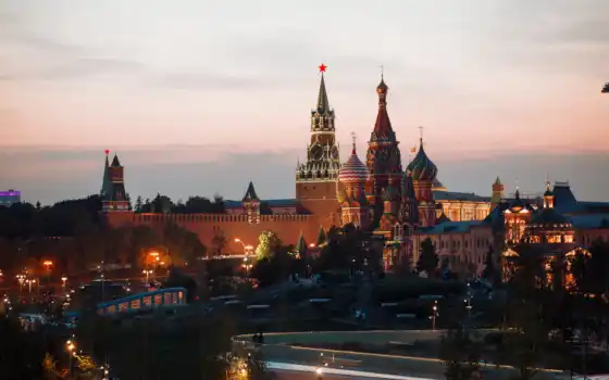 кремль, москва, goodfonoboi, park, закат, тематика