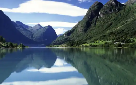 горы, норвегии, норвегия, 