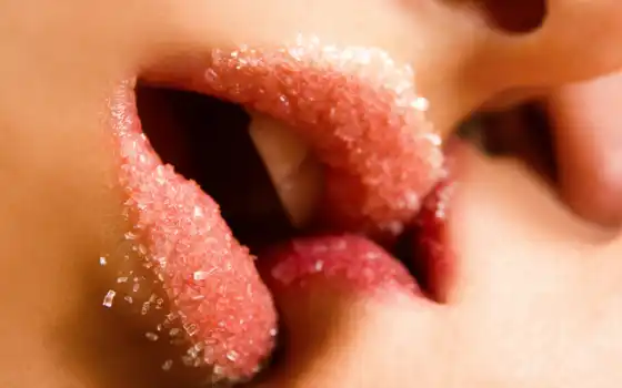 губы, сахаре, сахар, 
